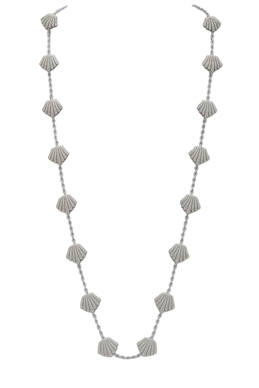 eternal shell  long necklace 20 pieces