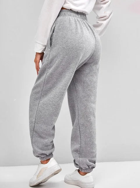 Women's High Waist Stretchy Sweatpants