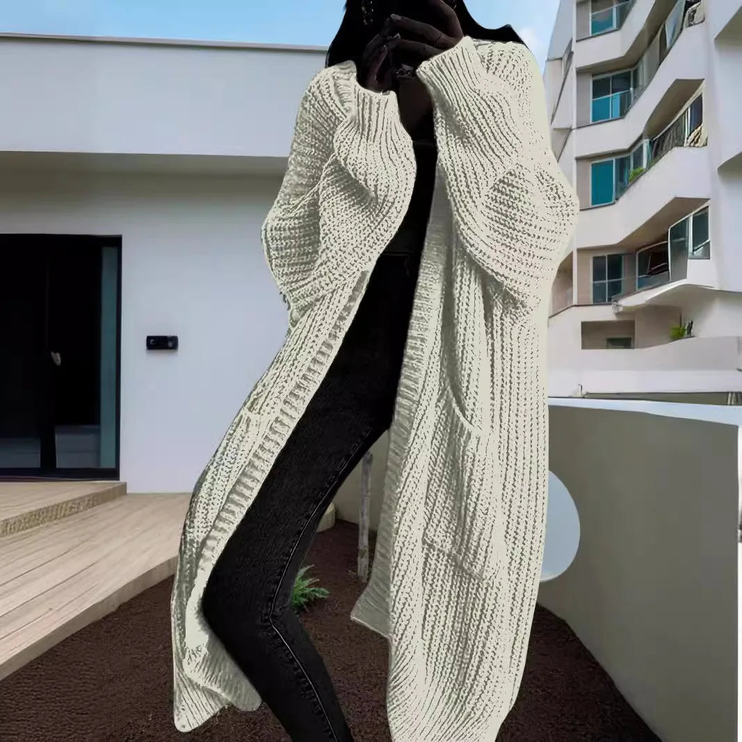 Women's Pocketed Sweater Cardigan