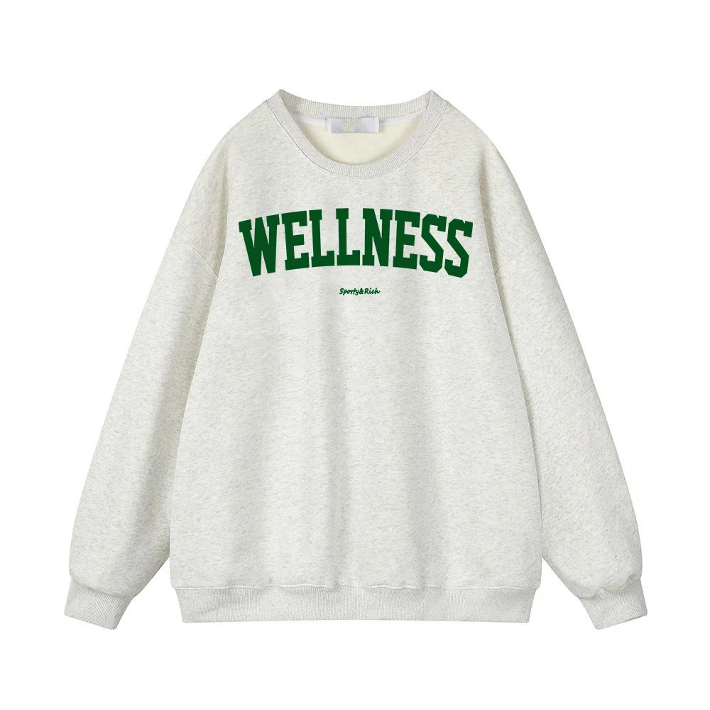 Women's Letter Print Full Sleeve Hoodie